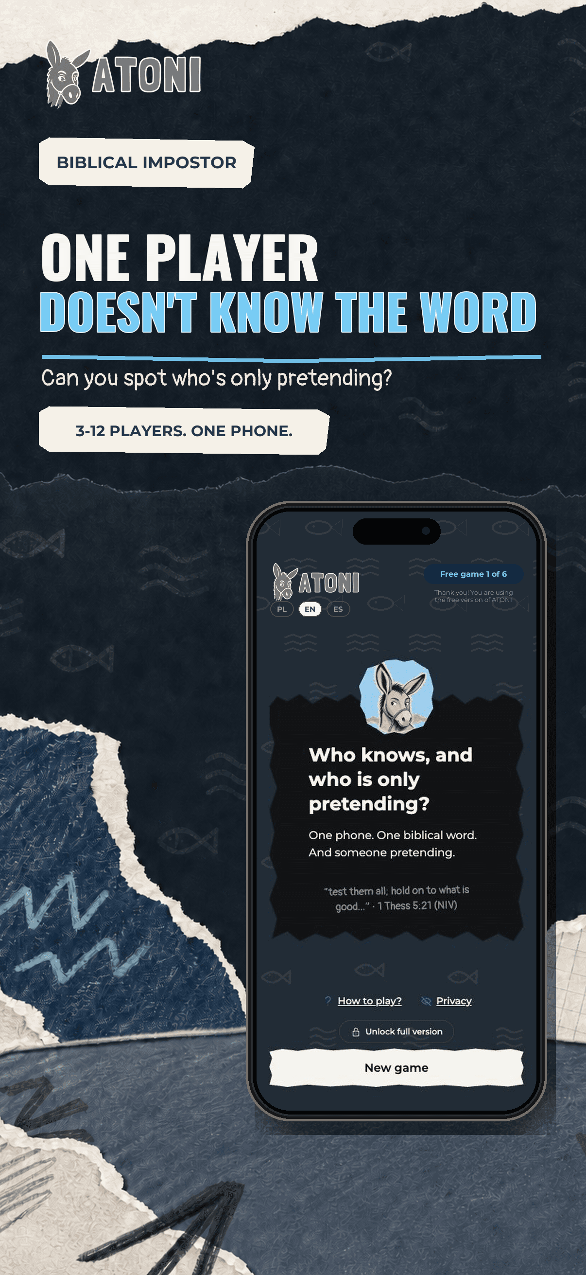 One player does not know the word