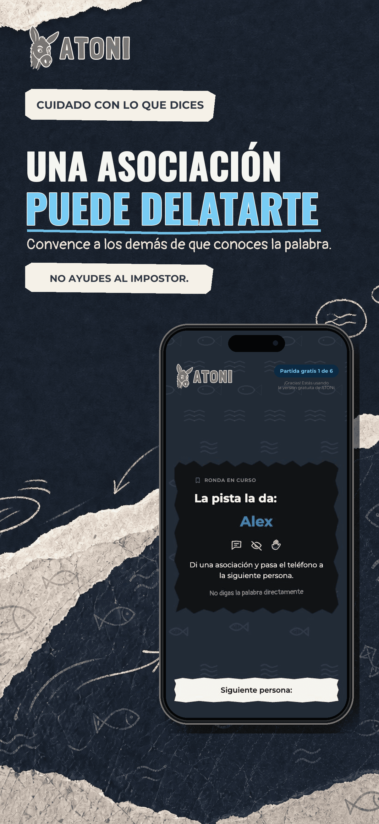 Una asociación puede delatarte